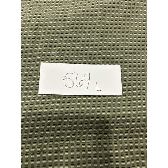 Van Heusen Olive Green Textured Polo Shirt Short Sleeve Classic Fit Sz XL - Picture 8 of 9